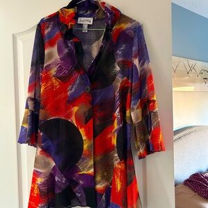 Joseff Ribkoff designer women’s mesh jacket.
